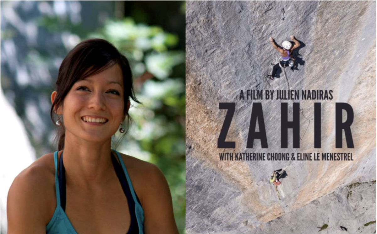 Katherine Choong, ambassadrice de SatiGrimpe 2026 – compétition d’escalade jeunes à Satigny (Genève)